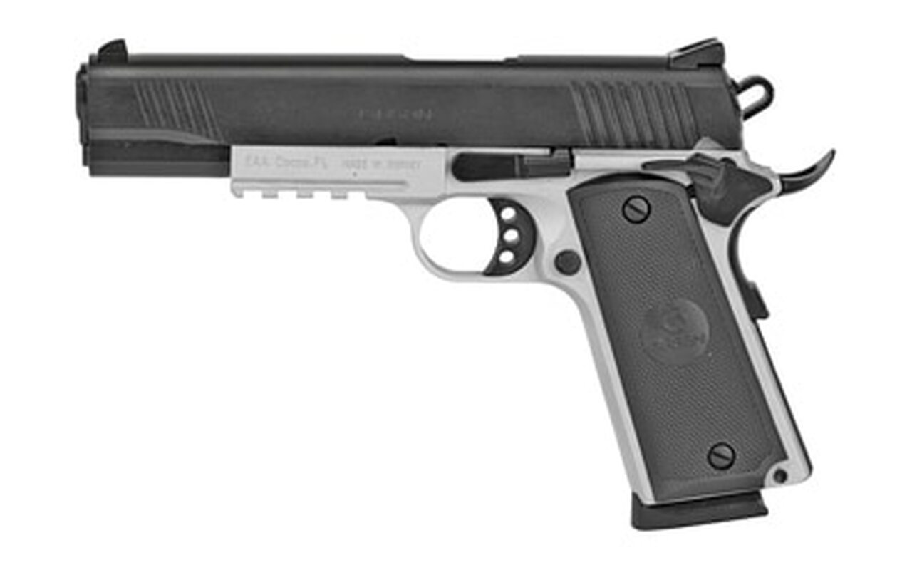 Girsan MC1911S .45 ACP, 5″ Barrel, Fixed Sights, Two-Tone, 8rd