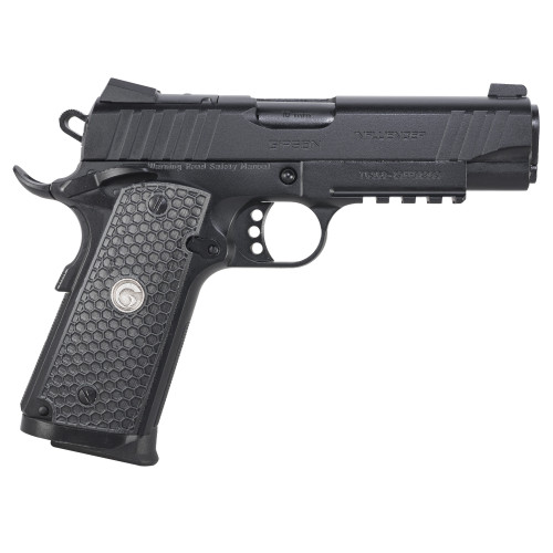 Girsan MC1911S Influencer 10mm, 5″ Barrel, Black, Optic Ready, 9rd