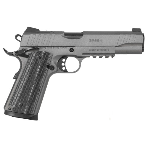 Girsan MC1911S Influencer 10mm, 5″ Barrel, Tungsten Gray Cerakote, Optic Ready, 9rd