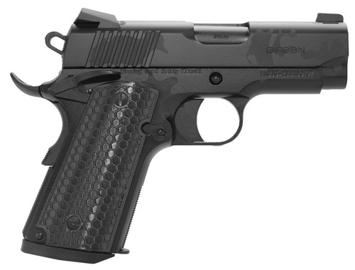 Girsan MC1911SC Untouchable 45 ACP, 3.4″ Barrel, Black Camo, 7rd
