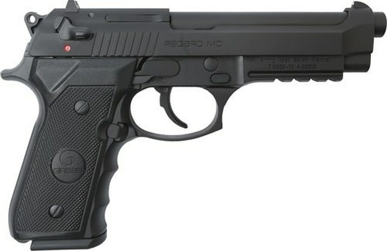Girsan Regard (Beretta 92 Clone) 9mm 5″ Barrel, Black, 18rd Mag