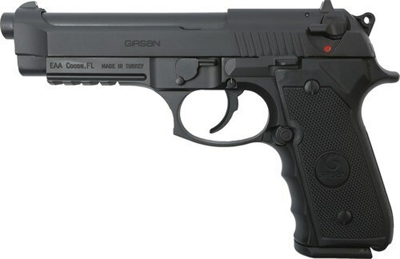 Girsan Regard (Beretta 92 Clone) 9mm 5″ Barrel, Black, 18rd Mag