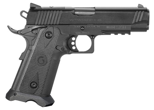 Girsan Witness 2311 45 ACP, 5″ Barrel, Black, Checkered Polymer Grip, 11rd
