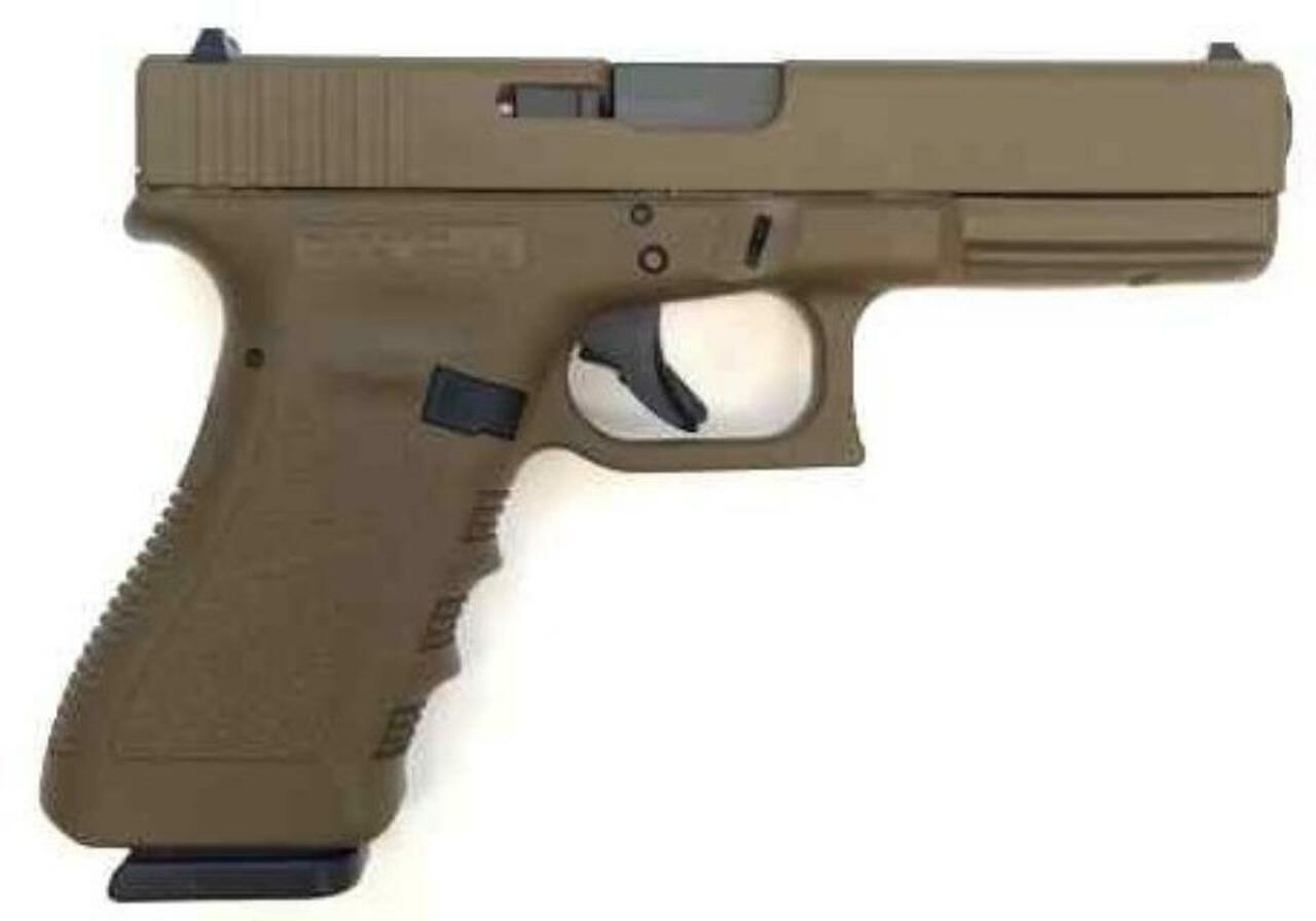 Glock 17 G3, 9mm, Fixed Sights, Full Flat Dark Earth