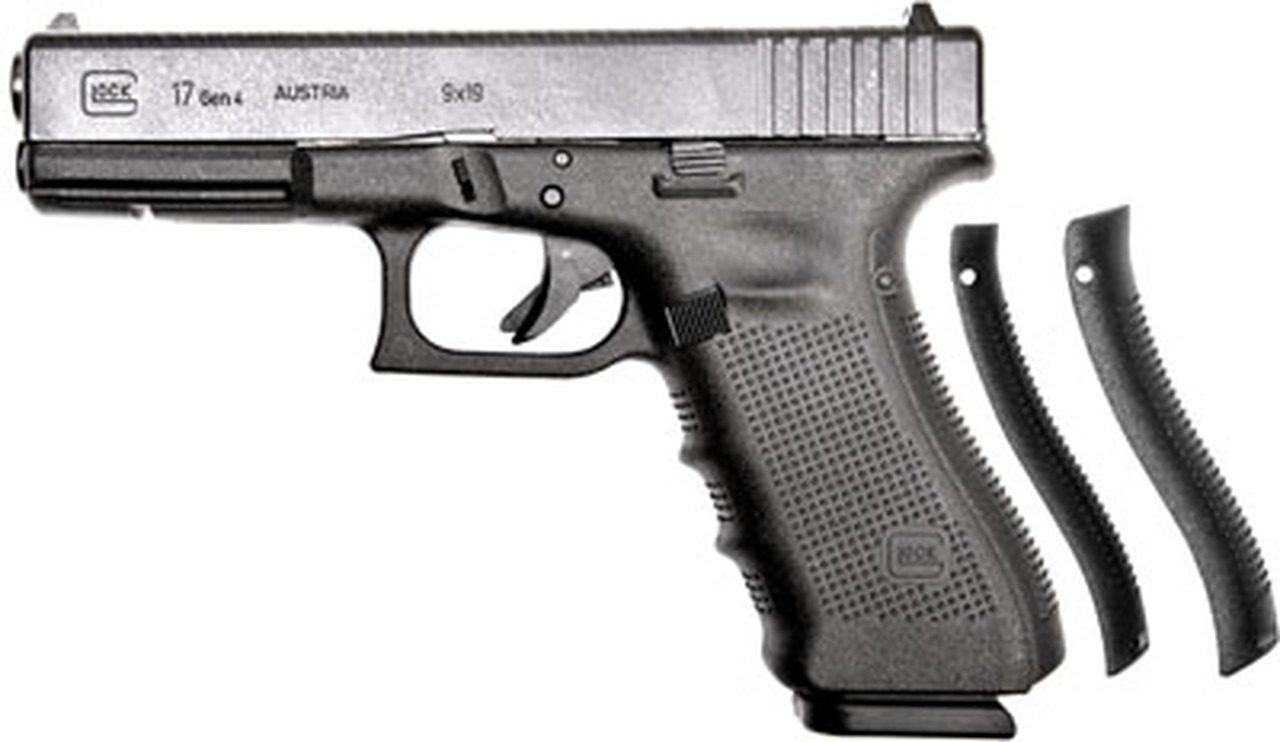 Glock 17 Gen4, 4.49″ Barrel, Night Sights, Black, 3x 17rd