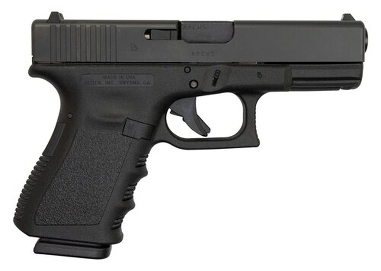 Glock 19 Gen3 USA Made 9mm, 4″ Barrel, Black, 2 x 15rd Mag