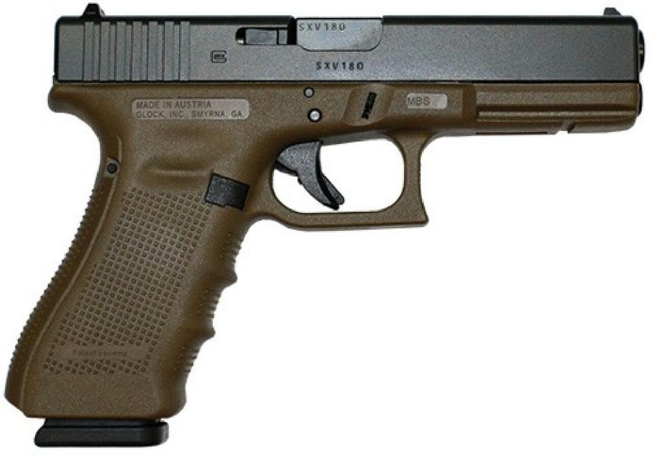 Glock 22, Gen4, 40SW, w/15 Round Mags, FLAT DARK EARTH FRAME