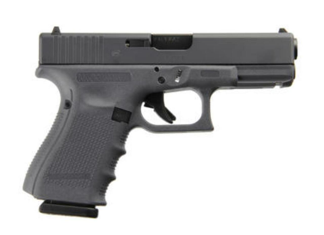 Glock 23 Gen4, .40 S&W, 4″,, , Full Gray Finish Frame & Slide, 13 rd
