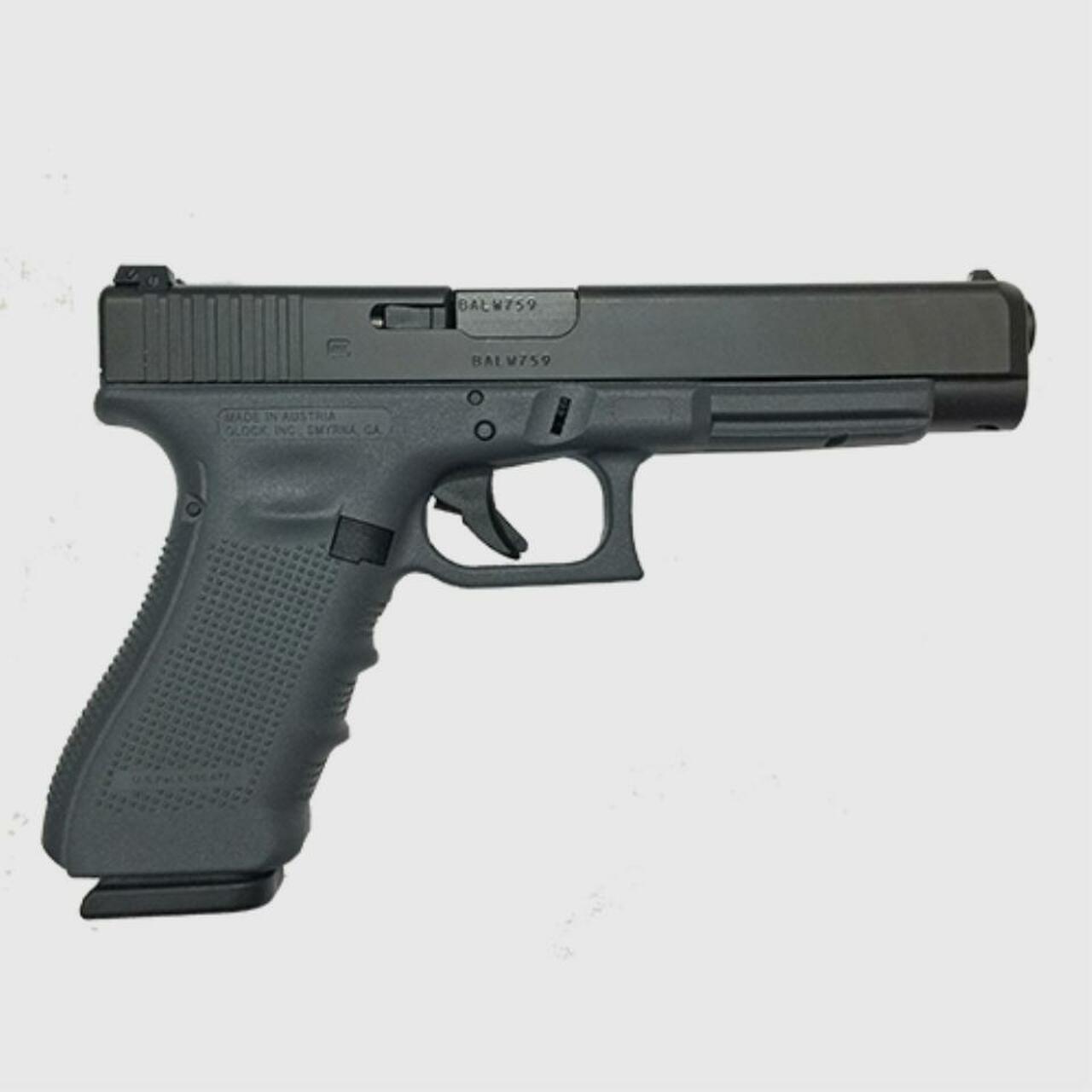 Glock 35 G4, .40 S&W, 5.3″.,, , Gray Frame, 10 rd