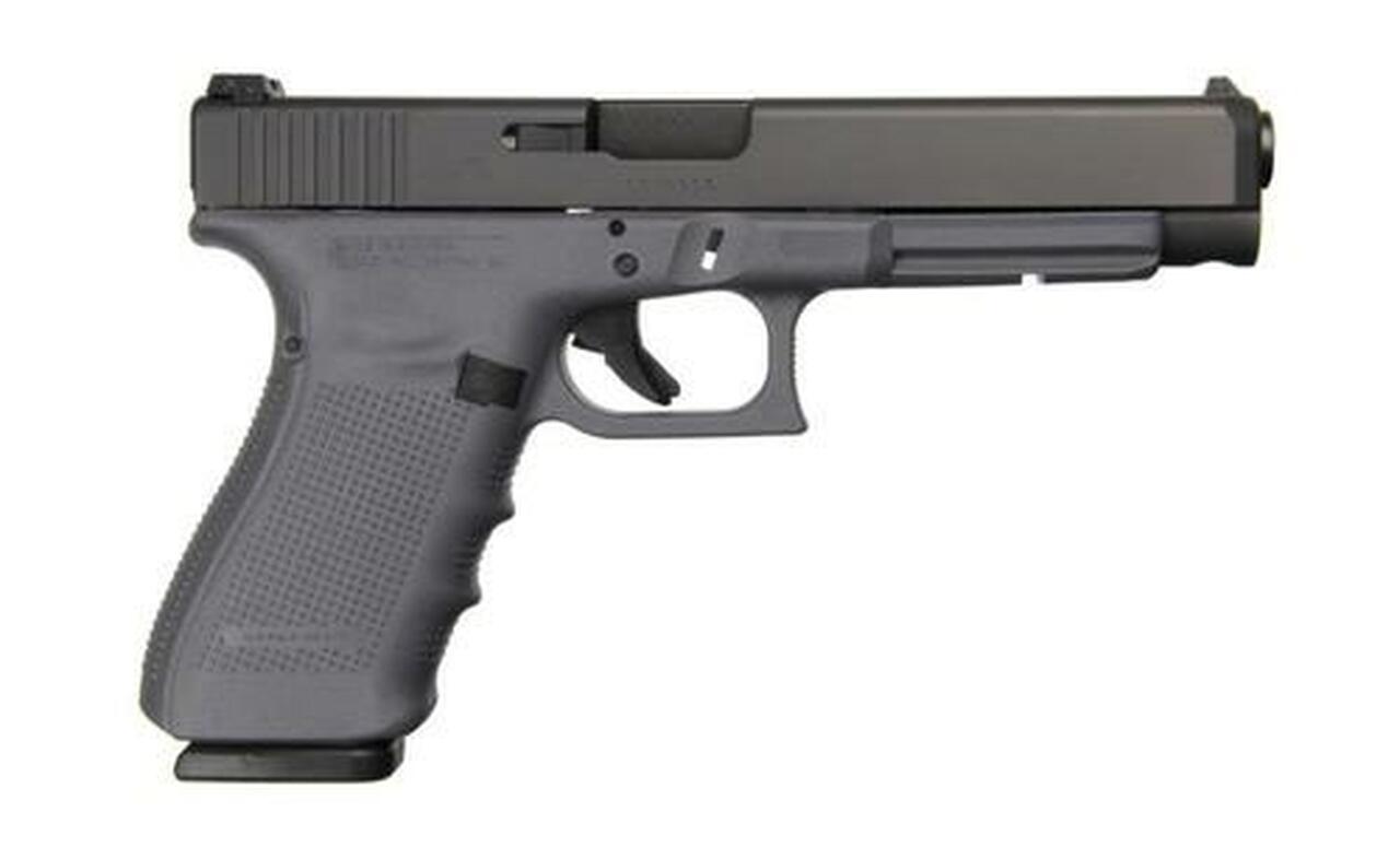 Glock 41 Gen4, 45 ACP, 5.31″,, , Gray Frame, 13 rd