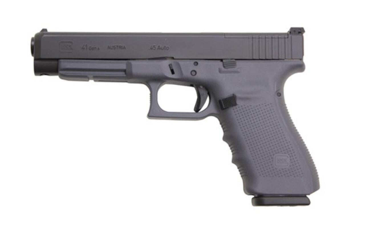 Glock 41 Gen4, 45ACP,, , Gray Frame, MOS, 13 rd