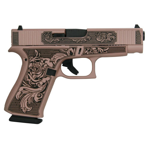 Glock 48 Custom “Glock n Roses II” 9mm, 4.17″ Barrel, 10rd