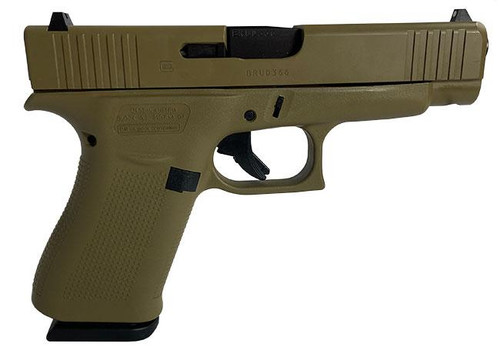 Glock 48 Gen 5 Custom 9mm, 4.17″ Barrel, Flat Dark Earth, 10rd
