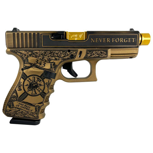 Glock G19 G3 9/11 Tribute 9mm, 4″ Barrel, CSSI Exclusive, 15rd