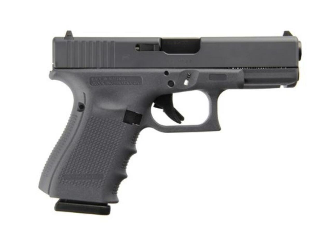 Glock G19 G4 Full Gray 9mm 4″ Barrel 15 Rd Mag