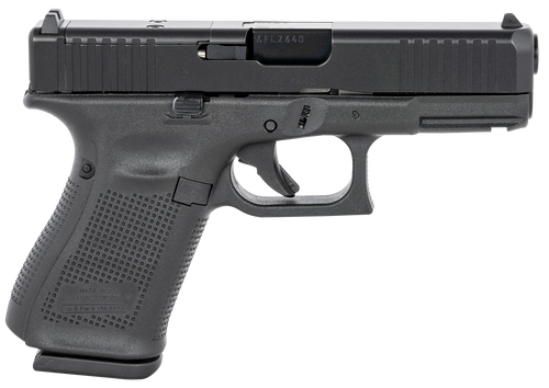 Glock G19 Gen 5 MOS Rebuilt 9mm, 4.02″ Barrel, Black, MOS Cut, 15rd