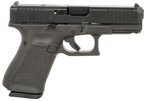 Glock G19 Gen5 MOS 9mm, 4.02″ Barrel, Black, Picatinny Rail, 10rd