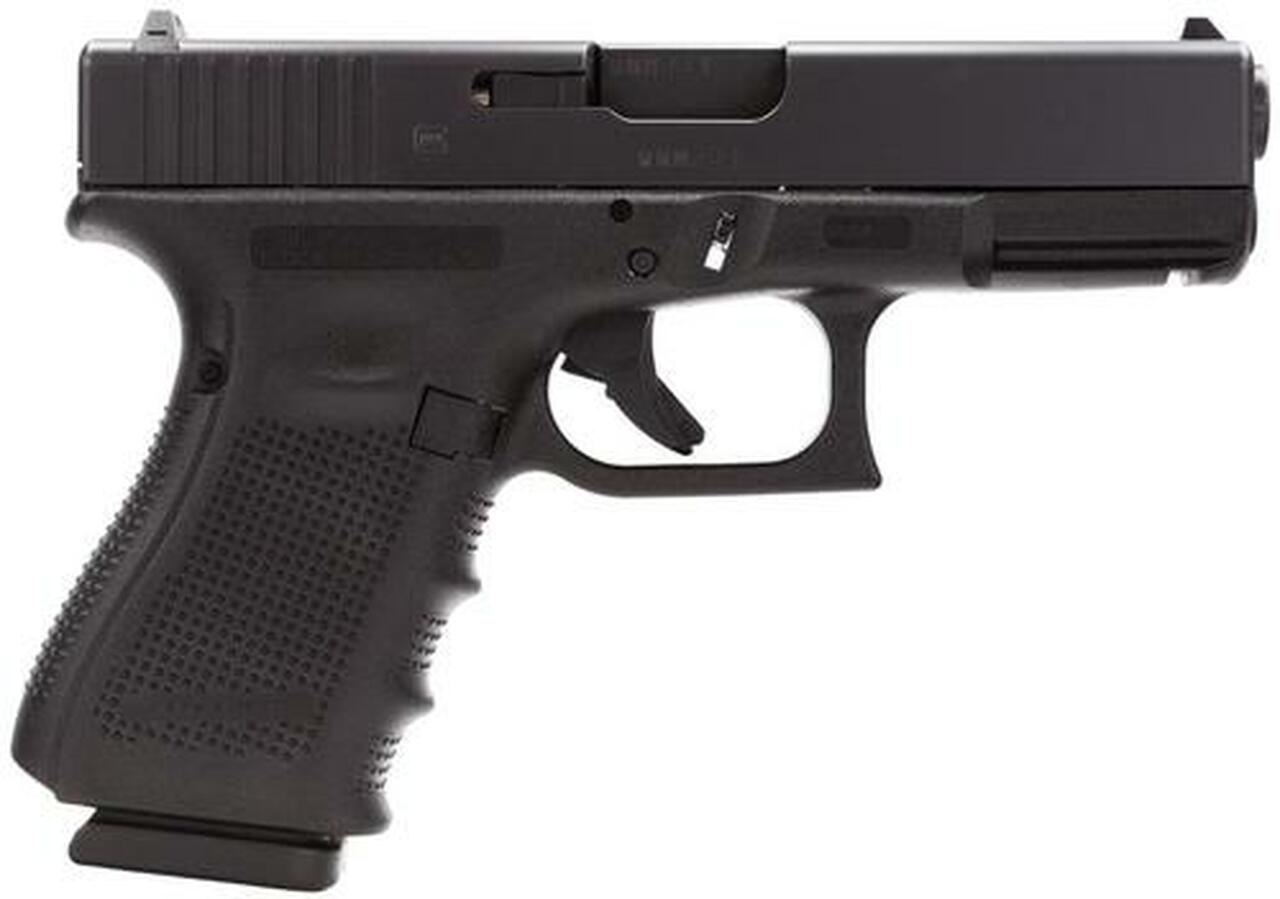 Glock G19C G4 9mm, 4.01″, 10rd, Fixed Sights, Black