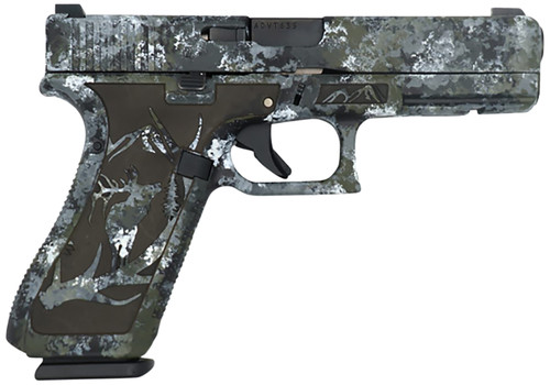 Glock G20 Gen 4 10mm, 4.61″ Barrel, Alpine Camo Cerakote, 15rd