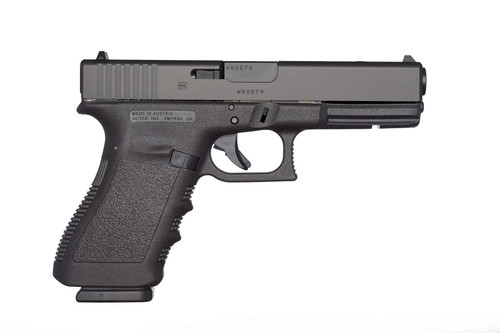 Glock G21 Gen 3 45 ACP, 4.5″ Barrel, Black, Glock Night Sights, 10rd