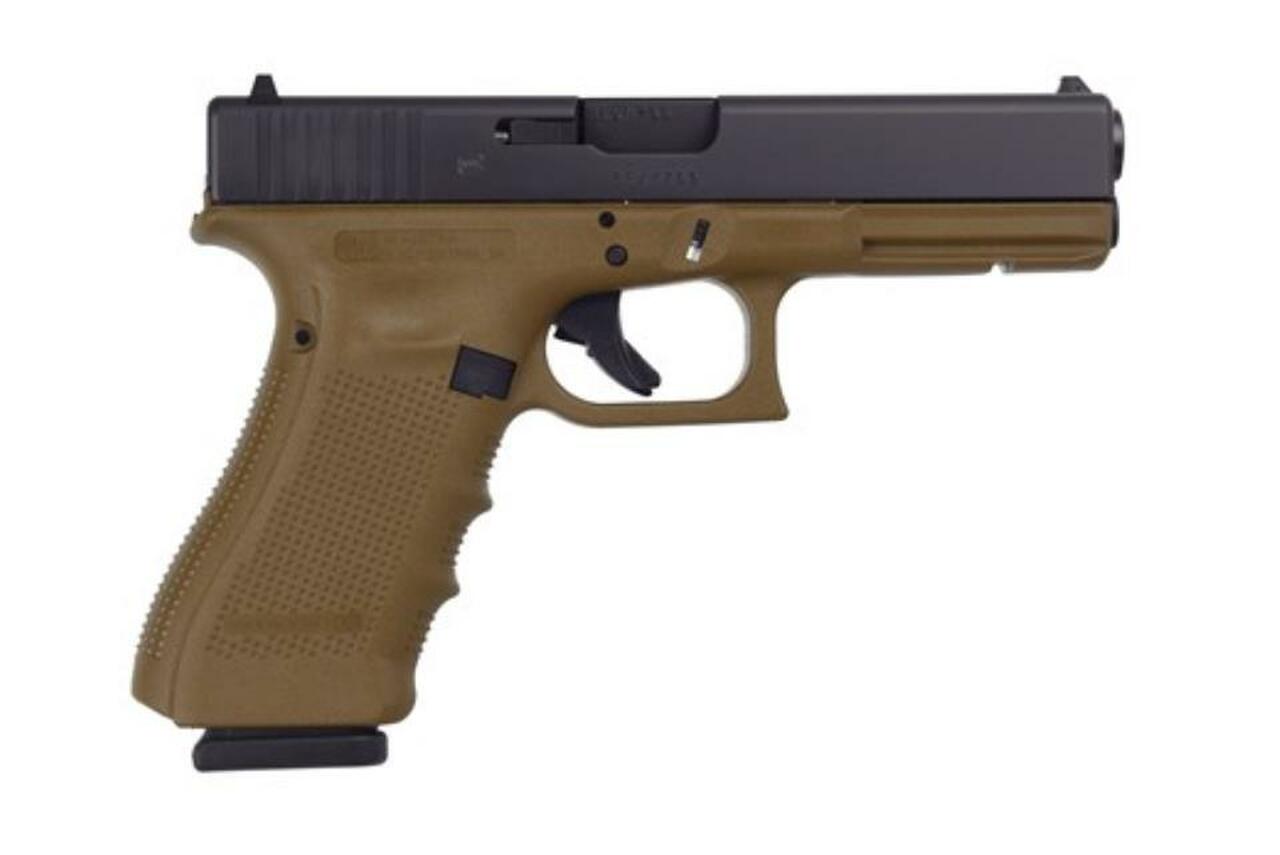 Glock G22 G4, .40 S&W, 4.48″, 10rd, Fixed Sights, Flat Dark Earth Frame