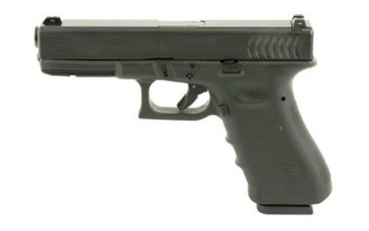 Glock G22 Gen3 RTF, .40 S&W, 4.48″, 10rd, NS, Black, Curved Slide Serrations
