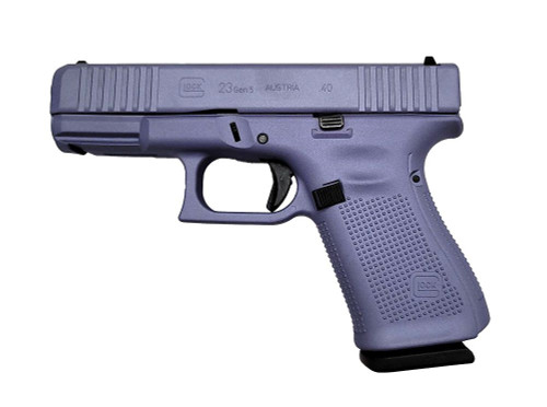 Glock G23 Gen 5 40 Smith & Wesson, 4.02″ Barrel, Crushed Orchid, 13rd