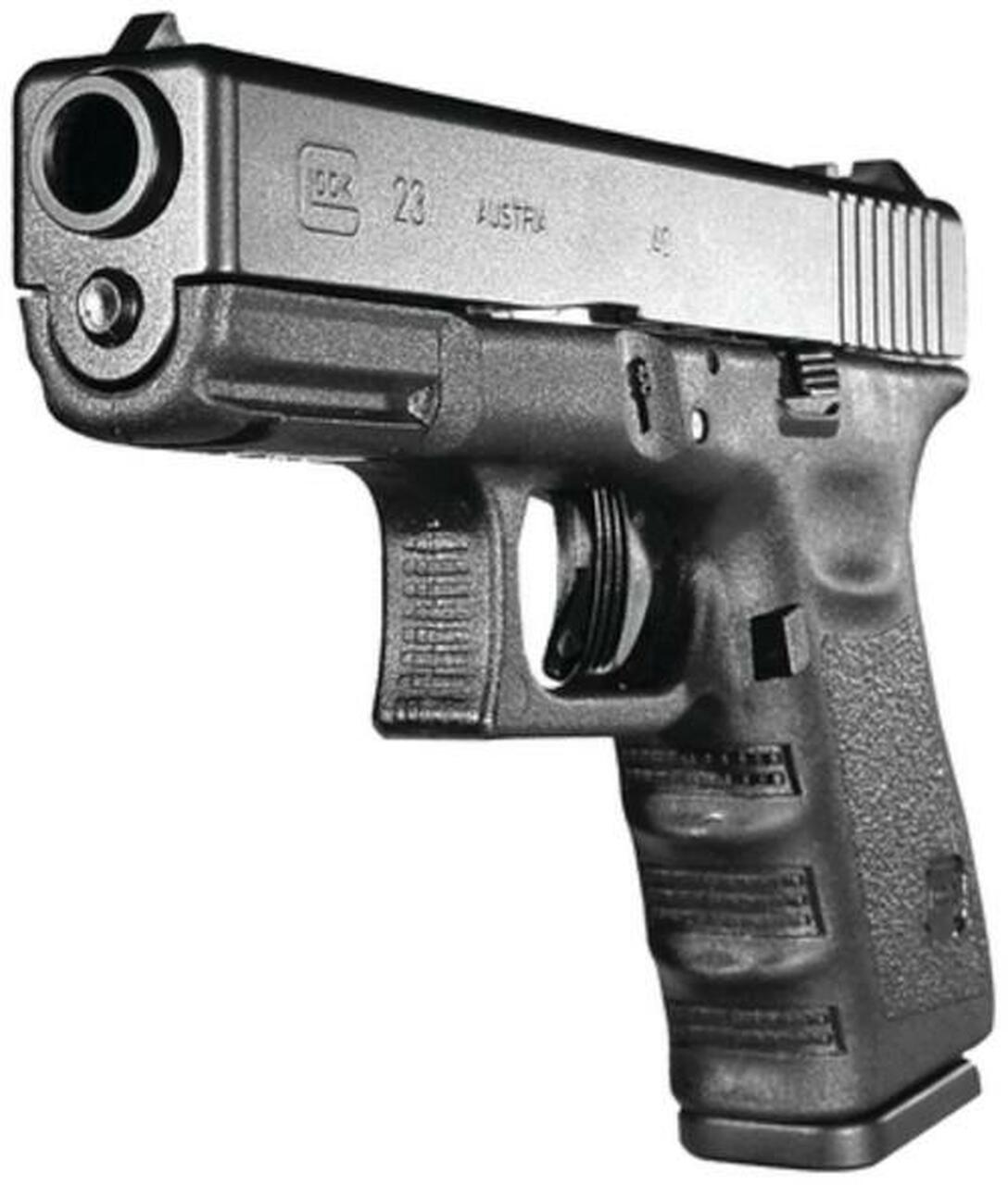 Glock G23 Standard Double 40 S&W, 4.01″ Barrel, Black Po, 10rd