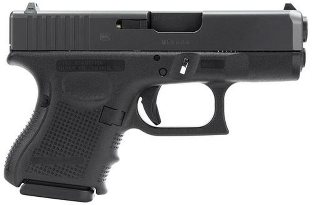 Glock G26 Gen4 9mm 3.5″ Barrel Standard Fixed Sights, 3 10 Round Mags