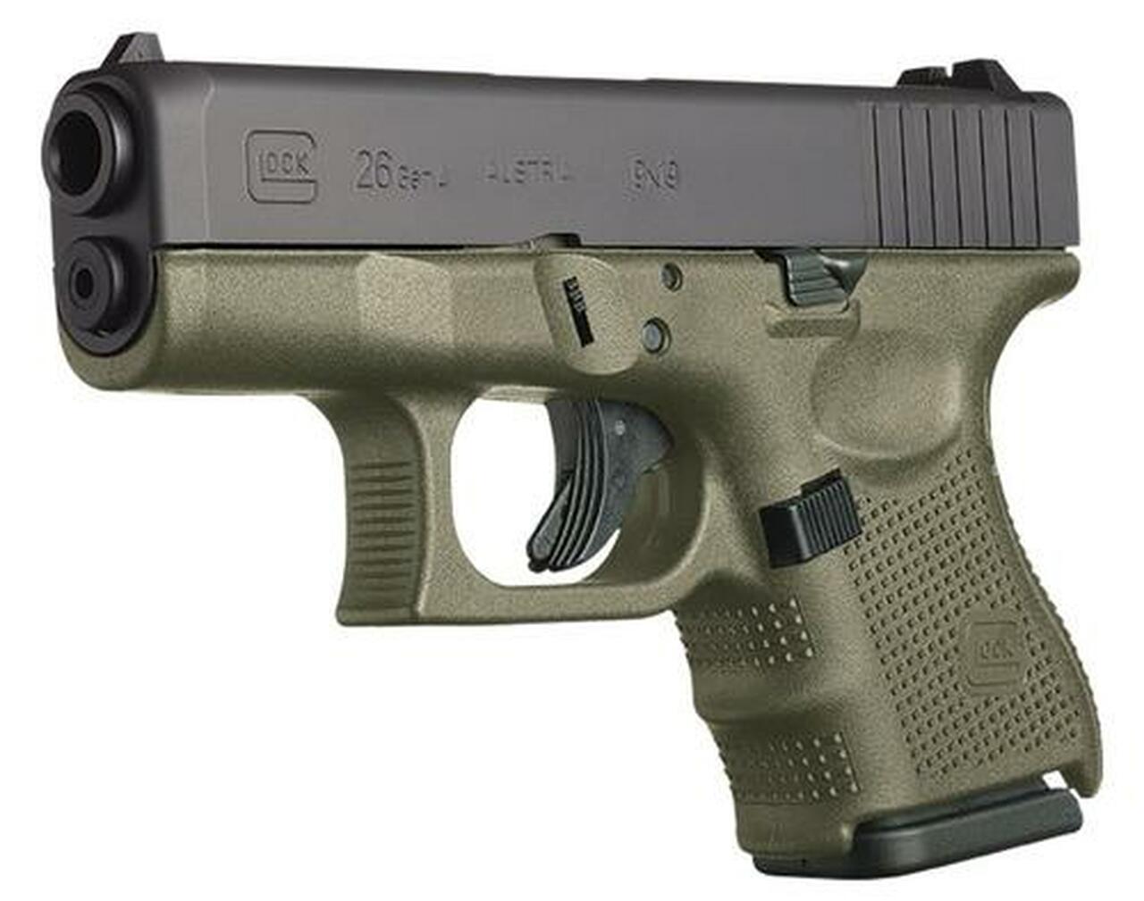 Glock G26 Gen4 OD Frame Factory Austria 9×19