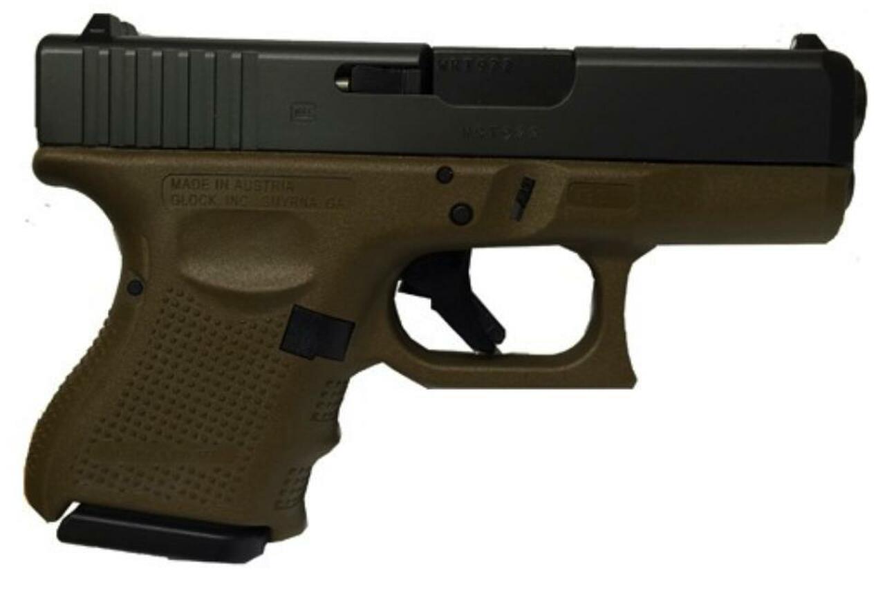 Glock G27 Gen4 .40SW Flat Dark Earth Finish, 9 Rd Mag