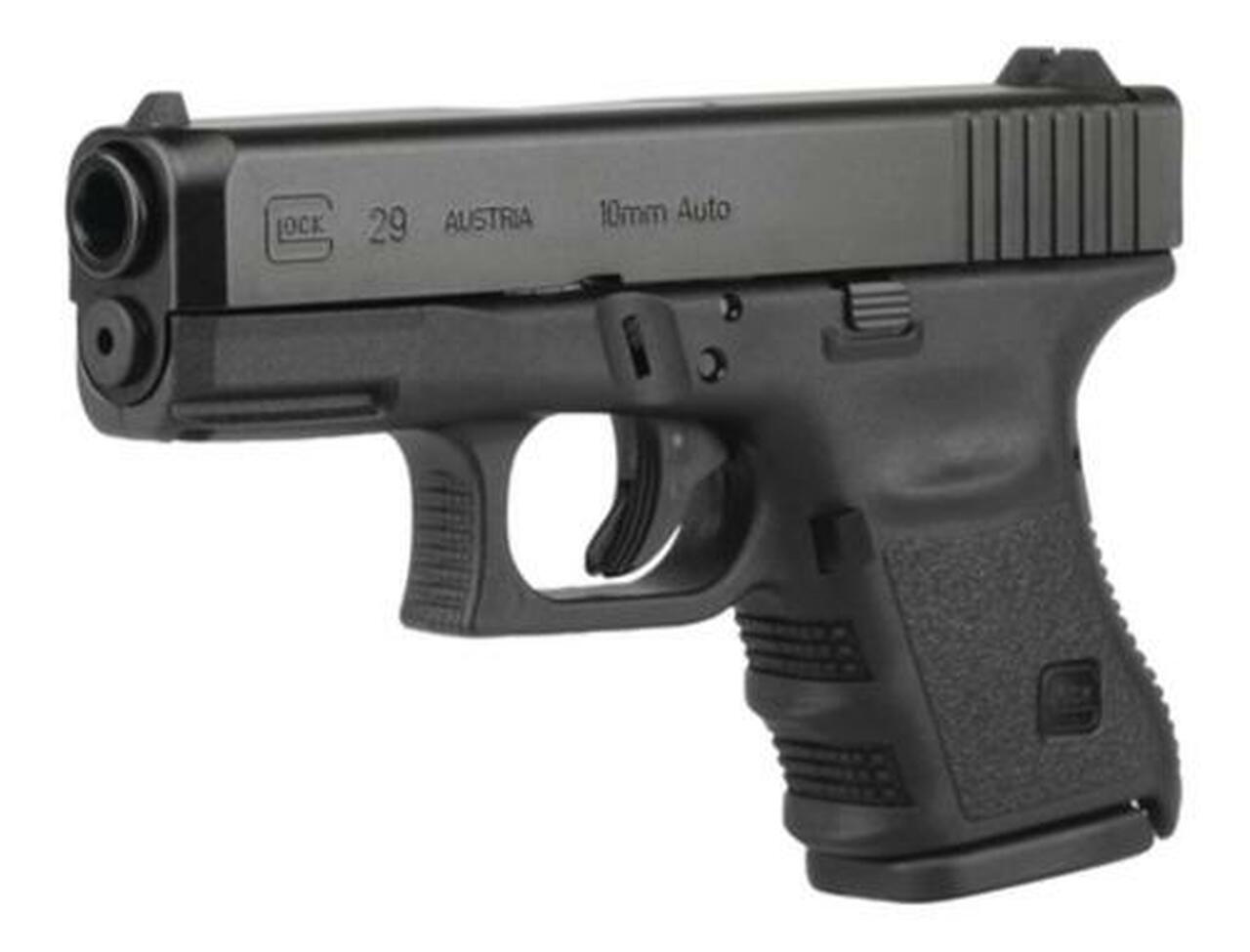 Glock G29 Gen4 10MM 3.78 Inch Barrel Black Fixed Sights 10 Round Mag