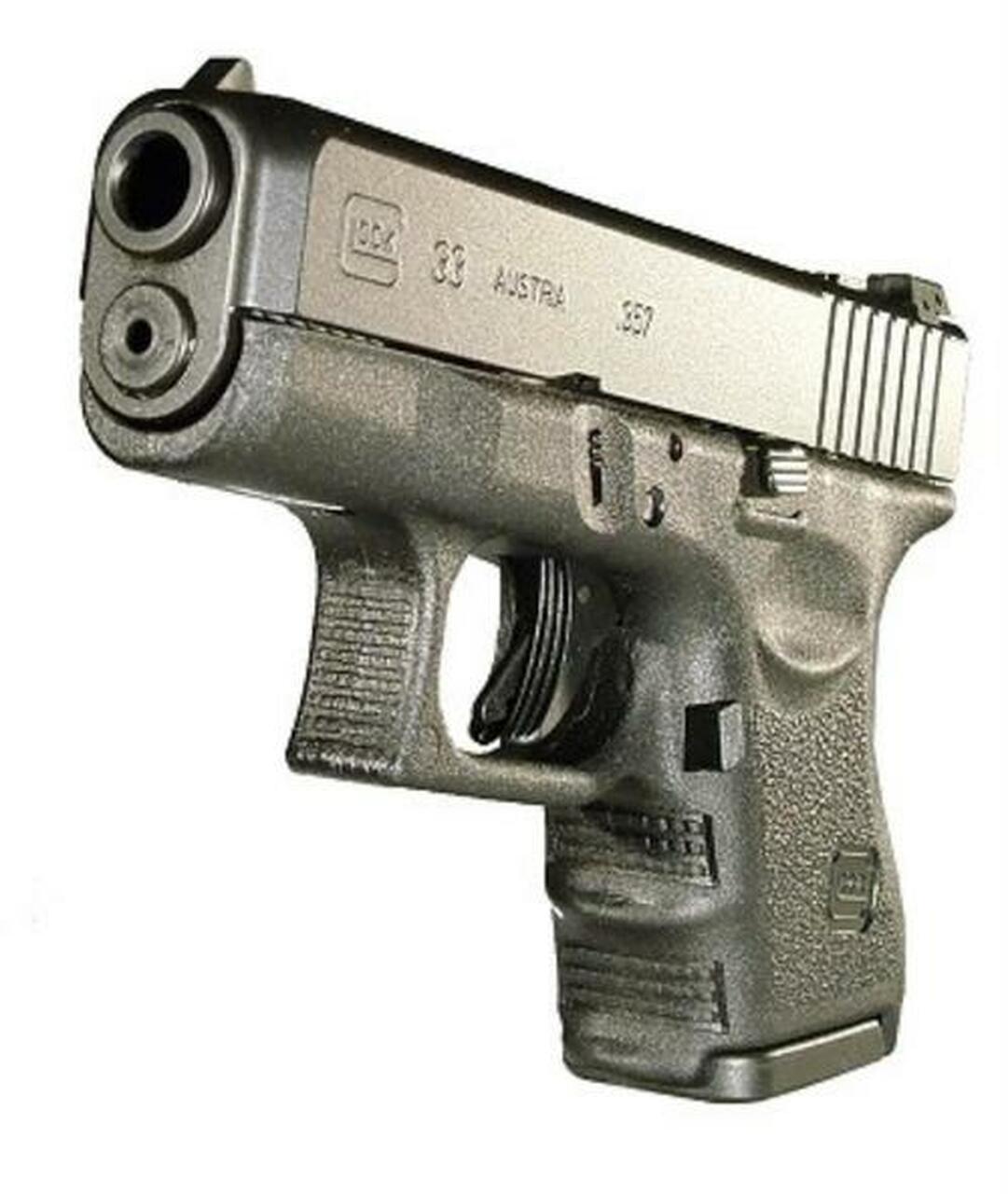 Glock G33 Gen4 Double 357 Sig 3.42″ Barrel, Black Interchangeable Backst, 9rd
