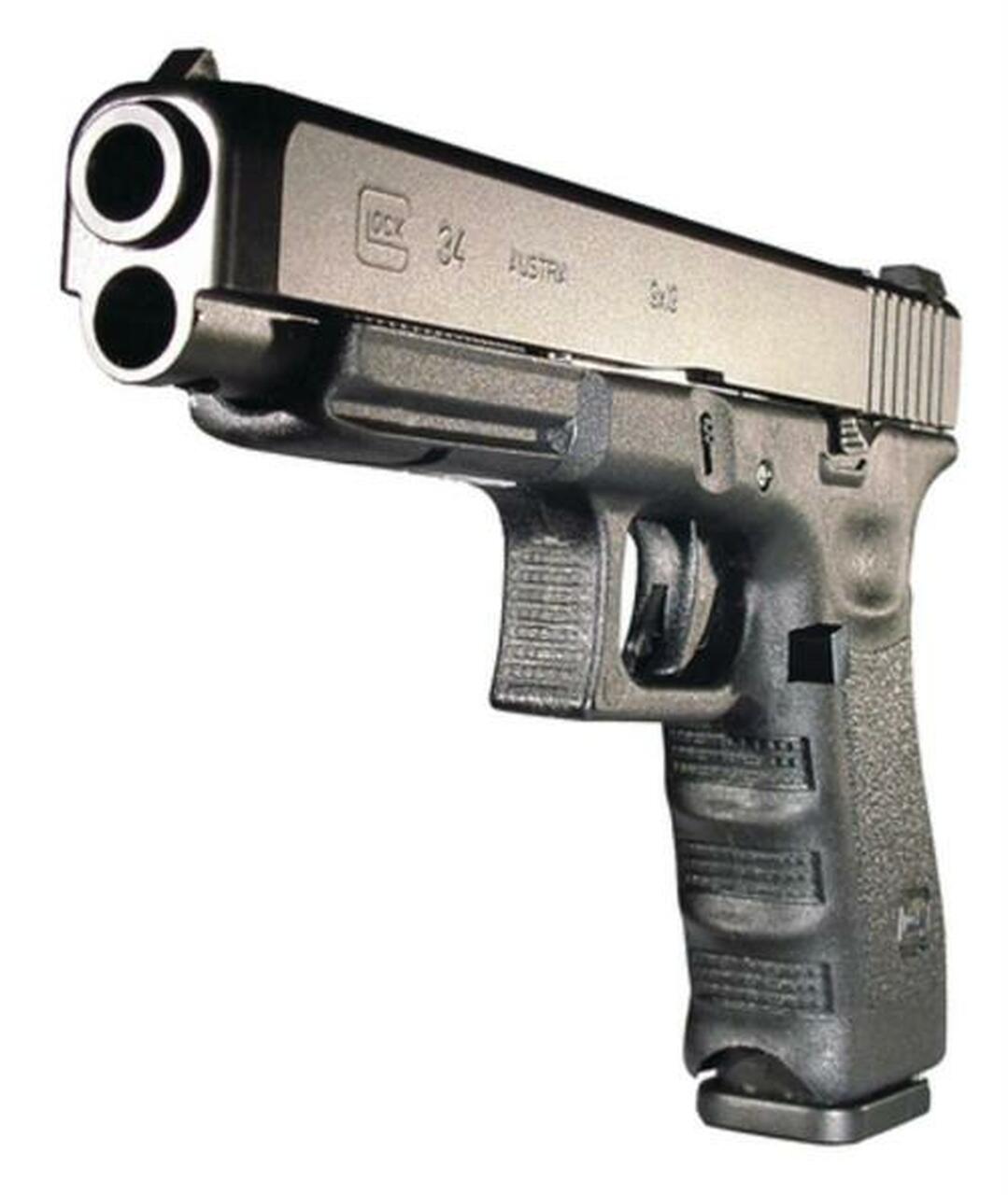 Glock G34 9mm 5.32″ Barrel Black Adjustable Sights 10rd Mag