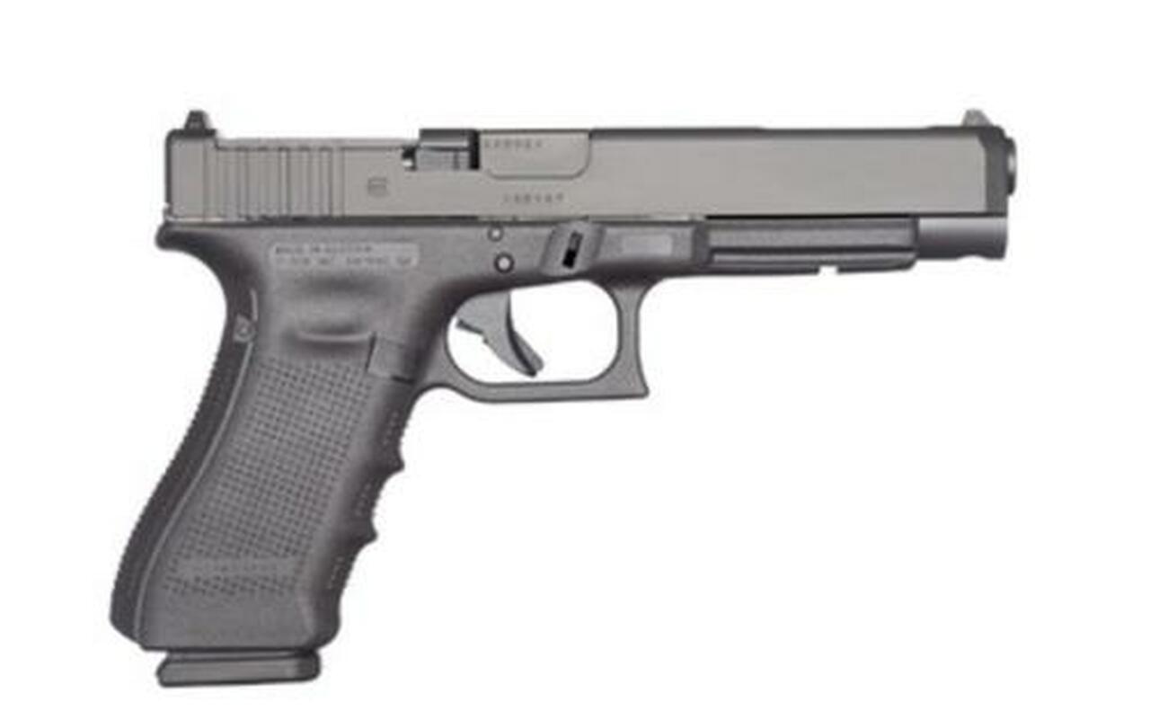 Glock G34 Gen4 MOS 9MM 5″ Barrel Adjustable Sights 17 Rd Mag Modular Optic System