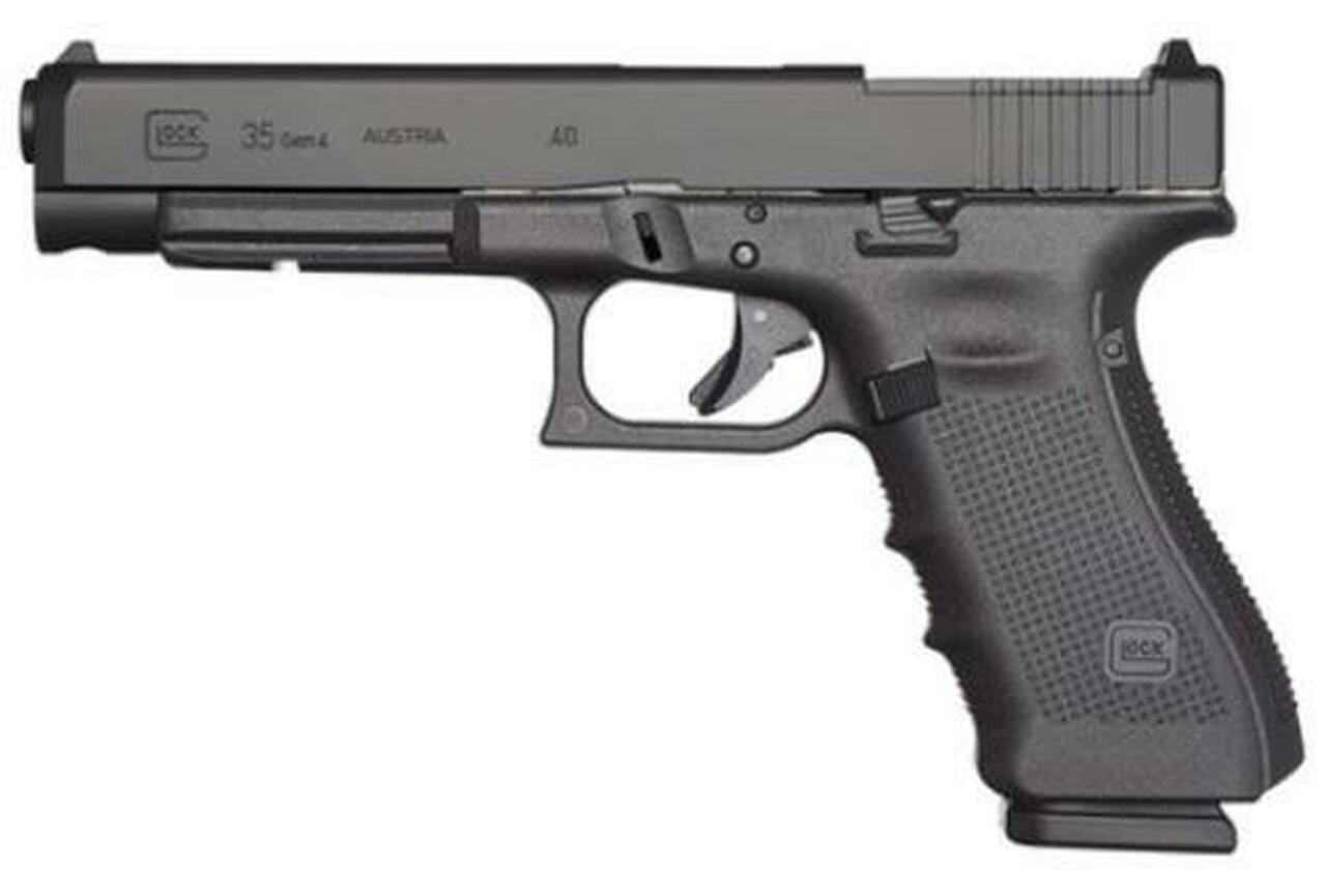 Glock G35 Gen4 .40 S&W, 5.3″,, , MOS, Black, 15 rd