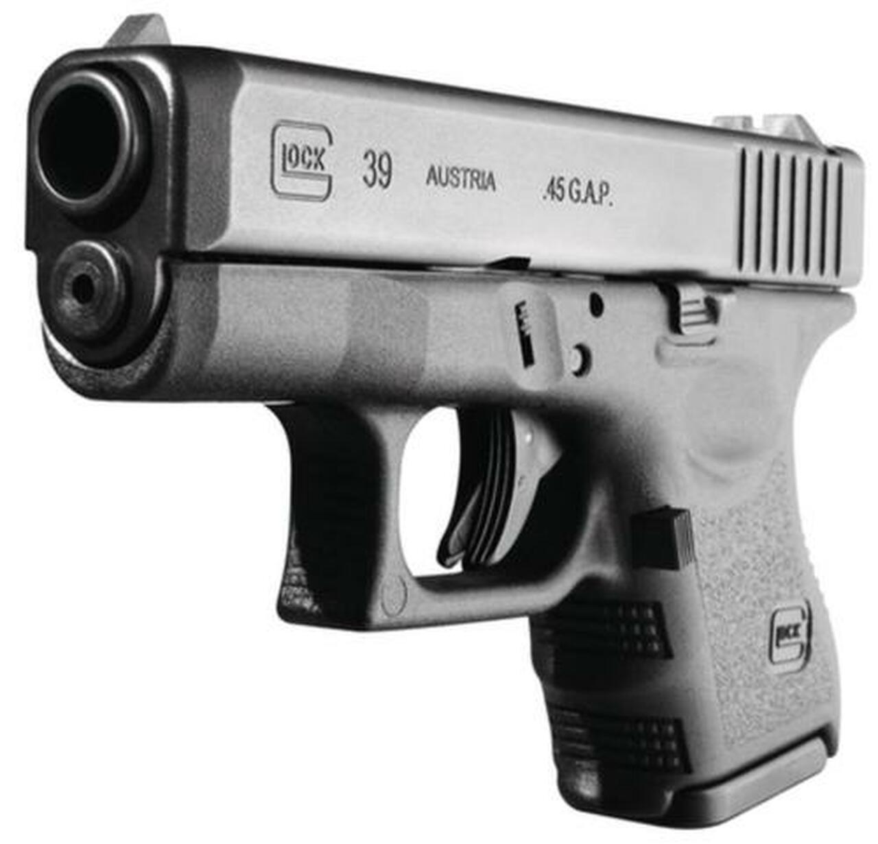 Glock G39 .45 GAP, Fixed Sights, 6rd Mags