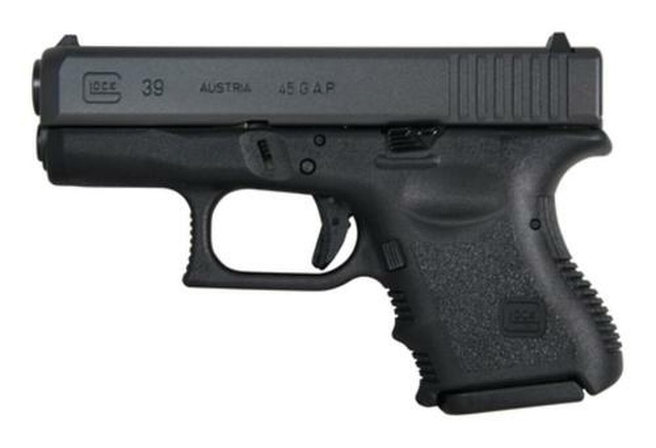 Glock G39 Talo, .45 GAP, 3.46″, 6rd, Black