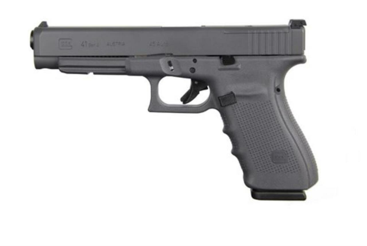 Glock G41 Full Gray 45acp, MOS Adaptable, 13 rd
