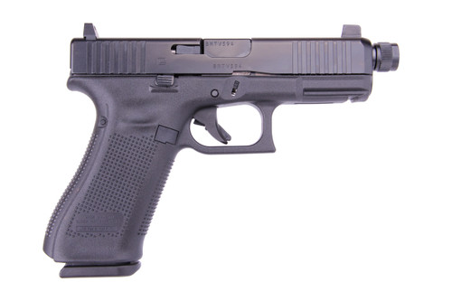 Glock G45 Gen 5 9mm, 4.02″ Threaded Barrel, Black, Polymer Frame, 10rd