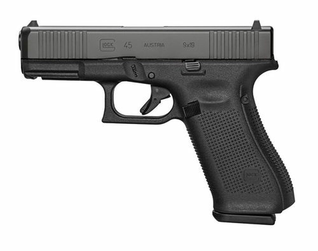 Glock G45 Gen5, 9mm, 4.02″ Barrel, 10rd, MOS, Black