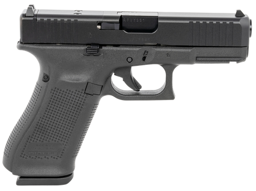 Glock G45 MOS 9mm, 4.02″ Barrel, Black, Optic Ready, 17rd