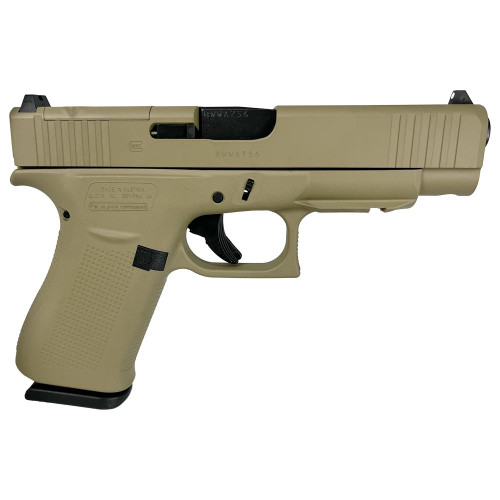 Glock G48 MOS Custom 9mm, 4.17″ Barrel, “FDE”, 10rd