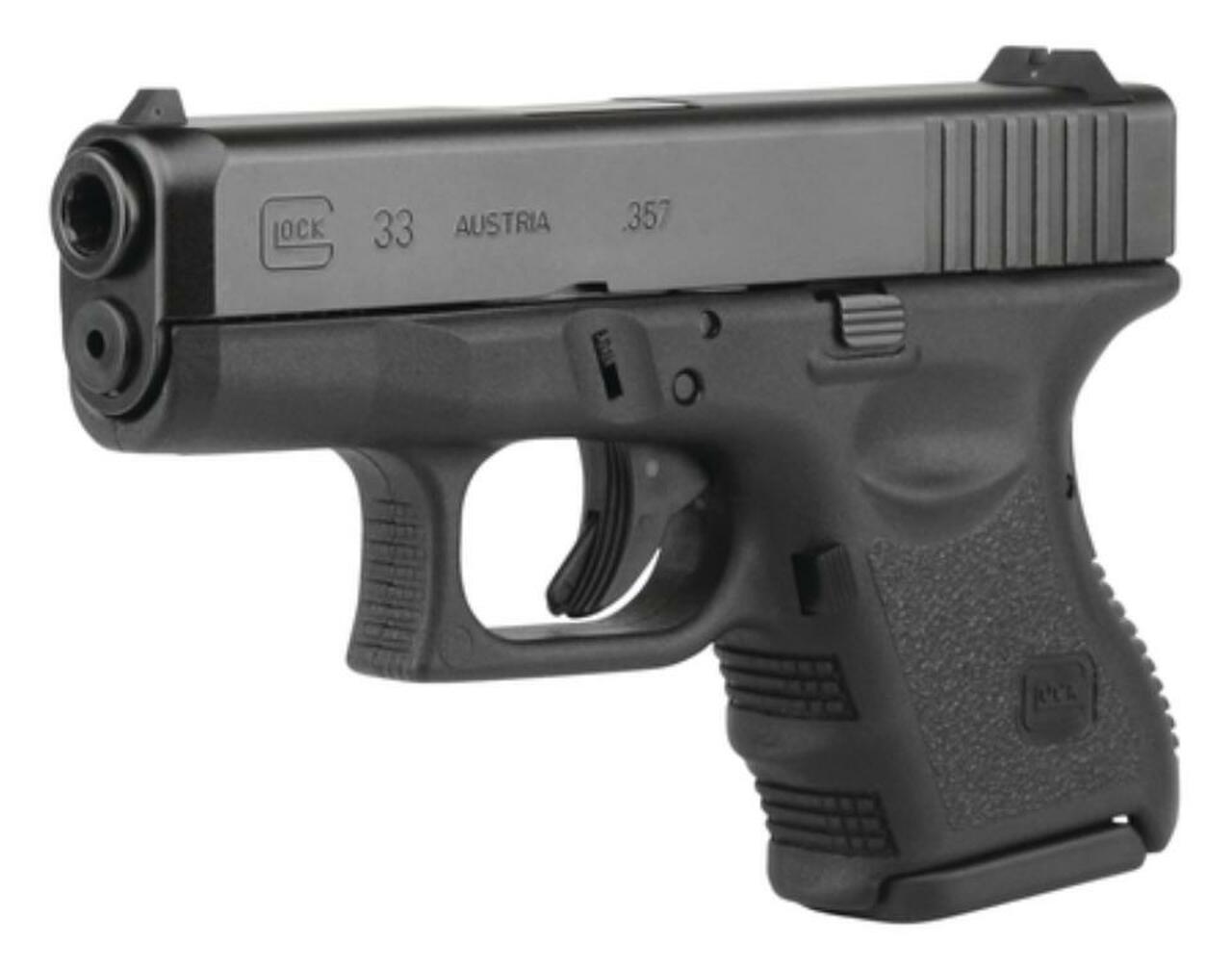 Glock Glock 33 Gen4 .357 Sig 3.5″ Barrel Black Finish Fixed Sights Refurbished 9rd