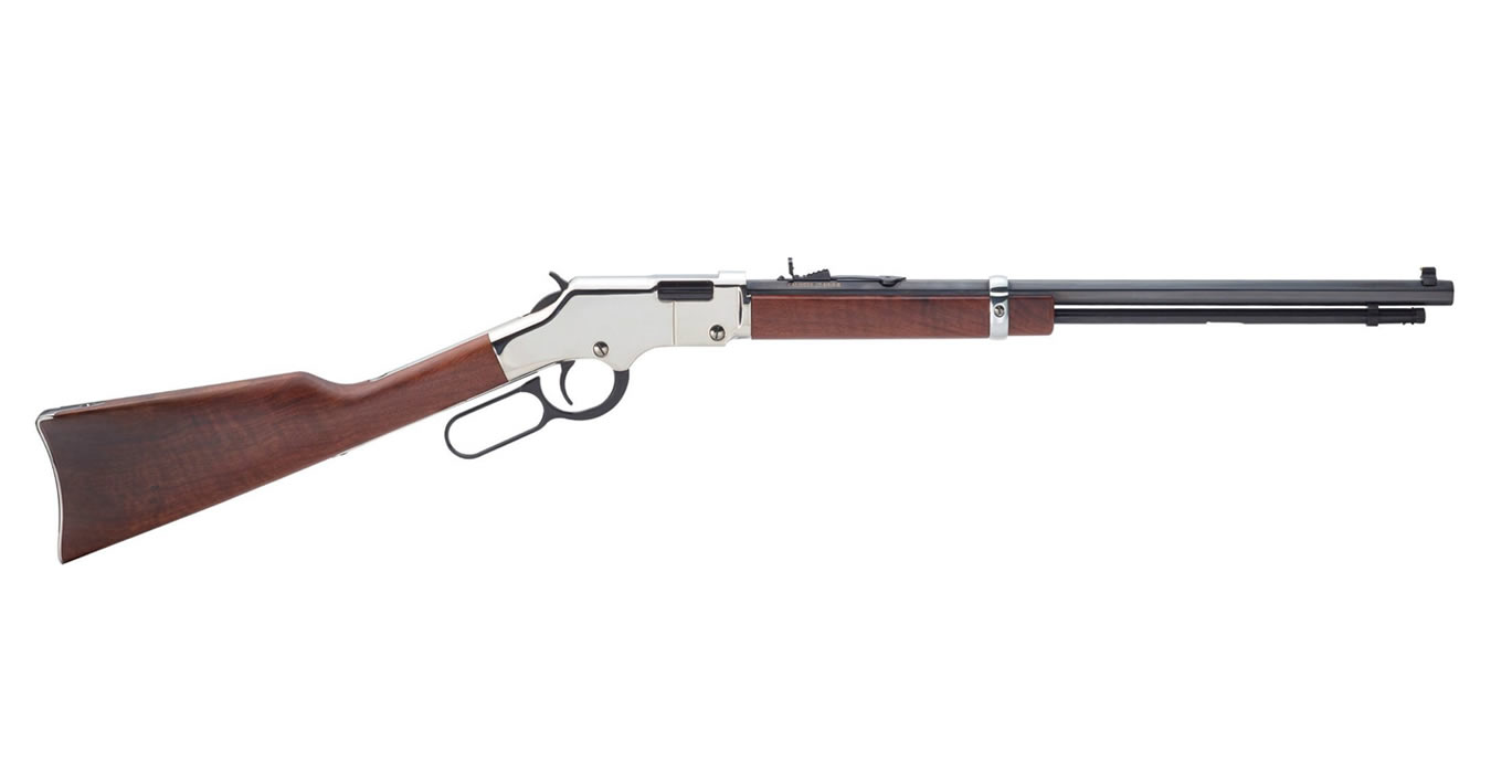 Golden Boy Silver 22 Cal Lever-Action Rifle with 2020TRUMP Serial Number
