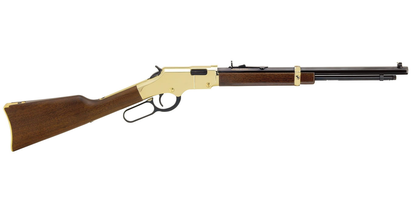 Golden Boy Youth 22 Cal Lever Action Rifle with Brass Receiver