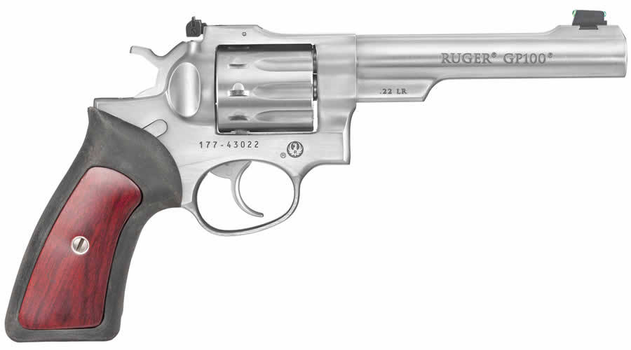 GP100 22LR Double-Action Revolver