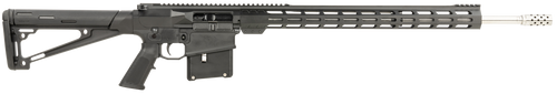 Great Lake AR-10 7mm Remington Mag, 24″ Barrel, Black, 5rd