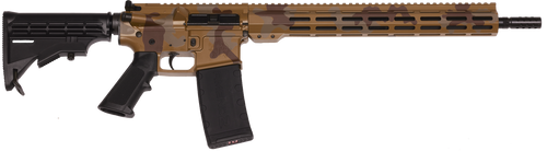 Great Lakes AR-15 Mission 223 Wylde, 16″ Barrel, Sahara Camo, M-Lok Handguard, 30rd