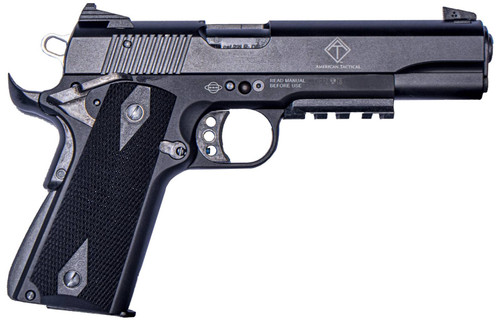 GSG 1911 ADOP 22 LR, 5″ Barrel, Black, Picatinny Rail, 10rd